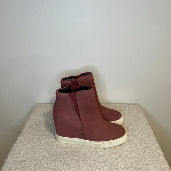 Kenneth Cole | Kam Wedge Sneaker | Pink - Picture 2 of 7